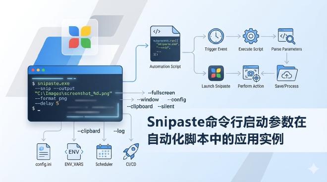 Snipaste命令行参数