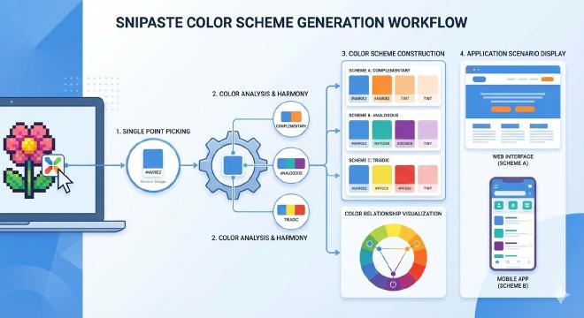 从单点取色到完整配色方案生成