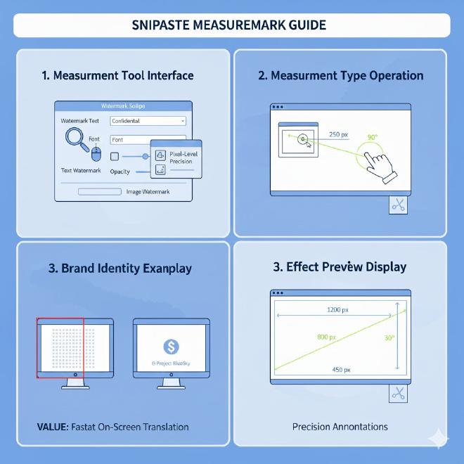 像素级测量工具与功能展示