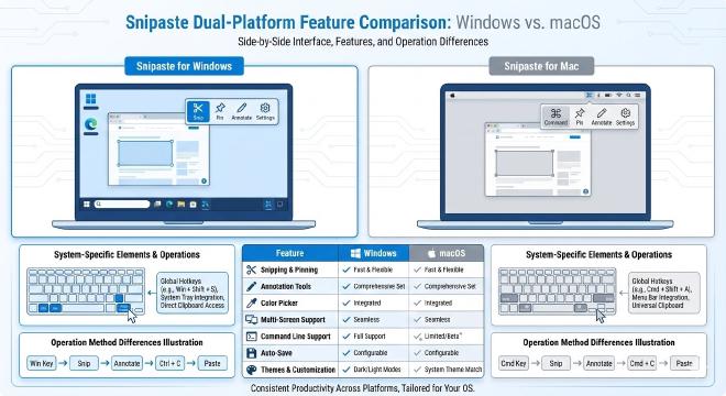 Windows与Mac双平台功能对比
