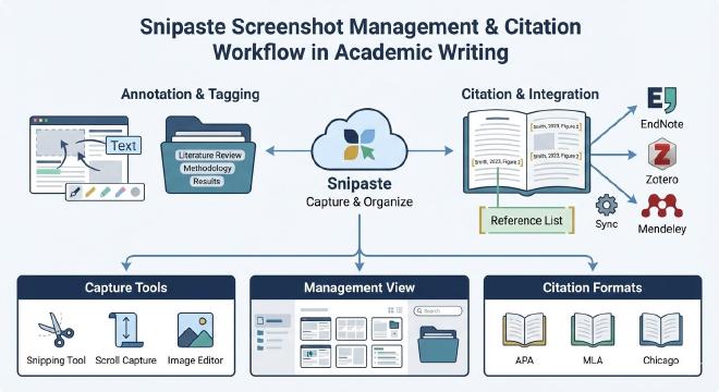 论文写作中的截图管理与引用