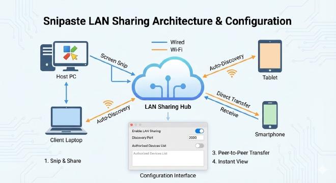 局域网共享架构与配置