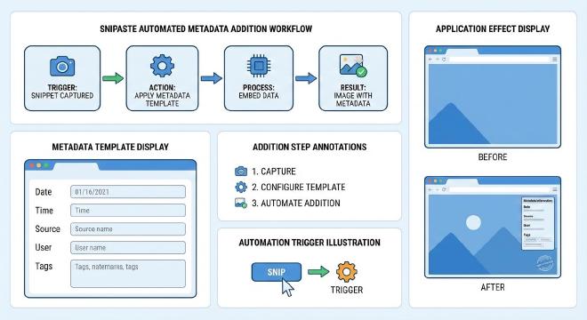 自动化元数据添加工作流