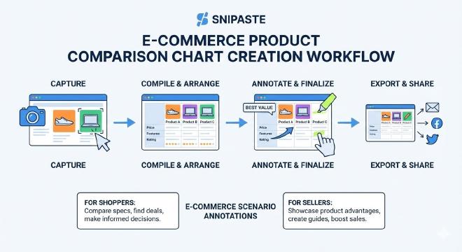 电商产品对比图制作流程