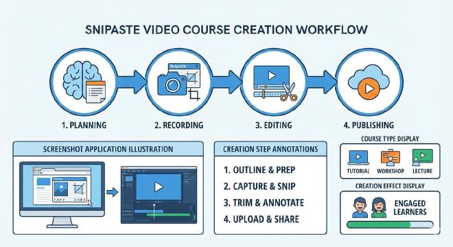 视频课程制作工作流