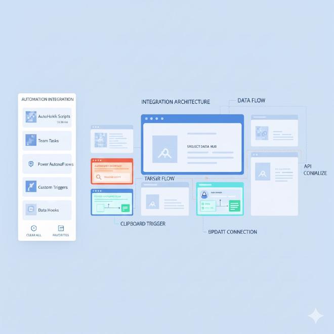 自动化工具集成架构