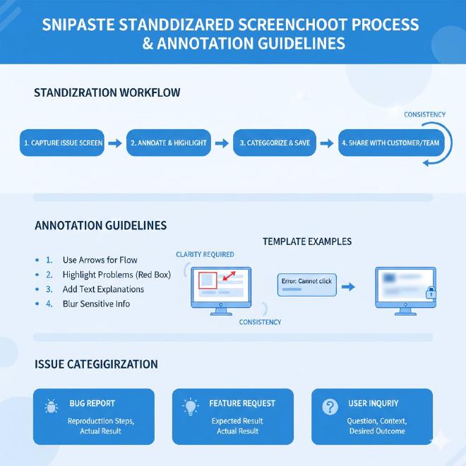 标准化截图流程与标注规范
