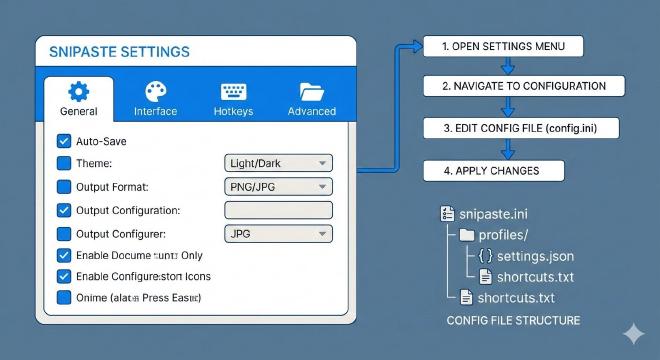 自定义设置界面与配置流程