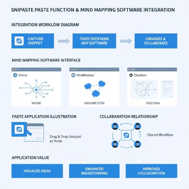 贴图与思维导图集成工作流