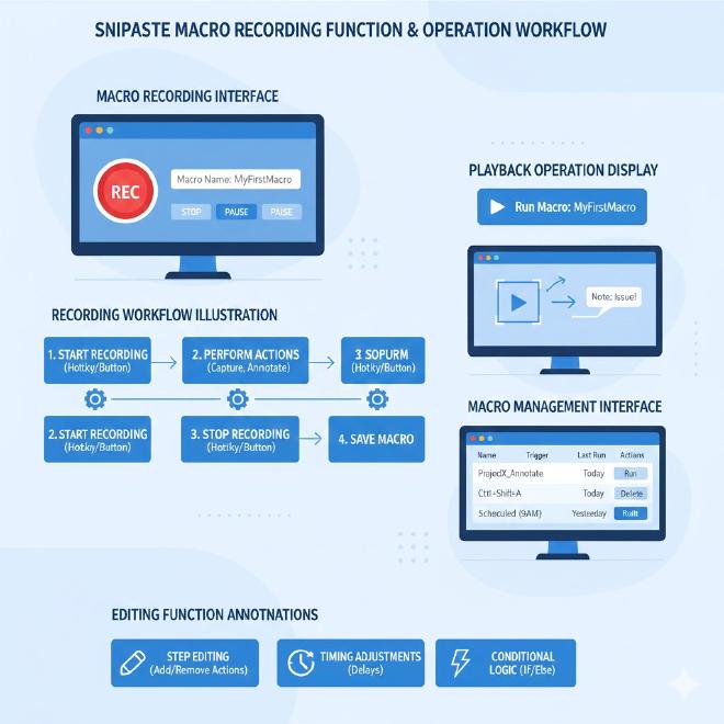 宏录制功能界面与操作流程