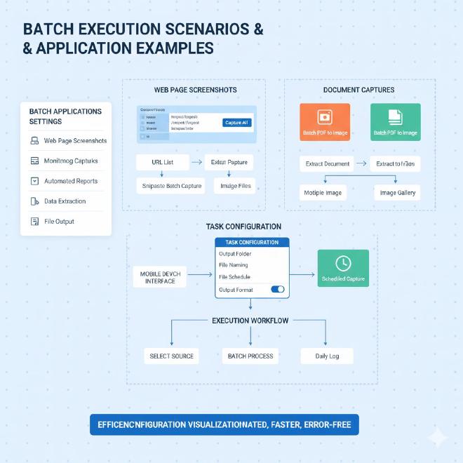 批量化执行场景与应用示例