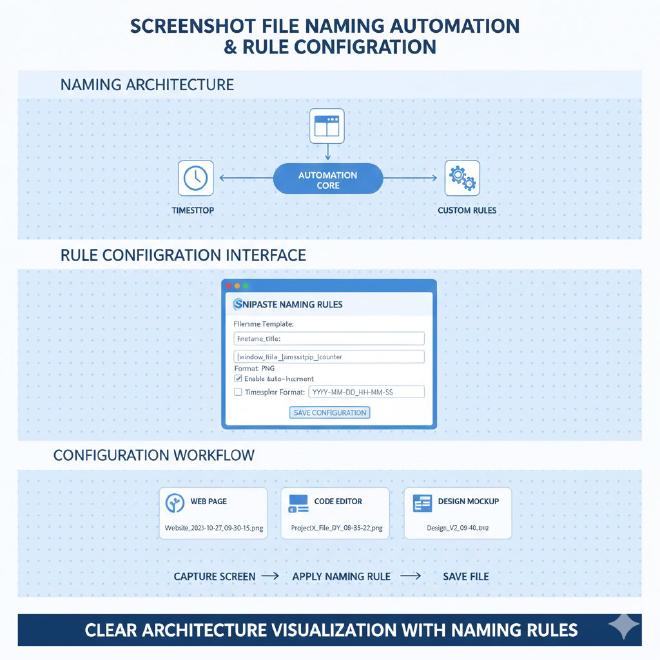 文件命名自动化架构与规则配置