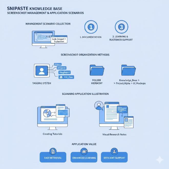 知识库截图管理与应用场景