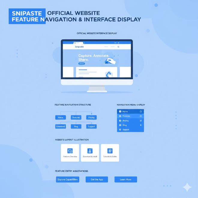 官网功能导航与界面展示