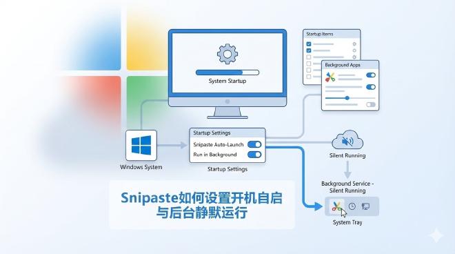 Snipaste开机自启