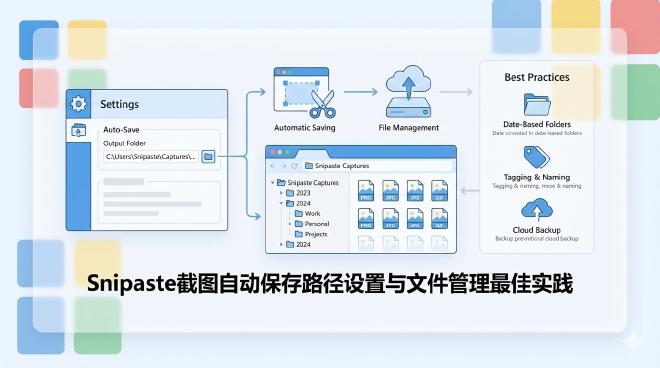 Snipaste截图自动保存路径