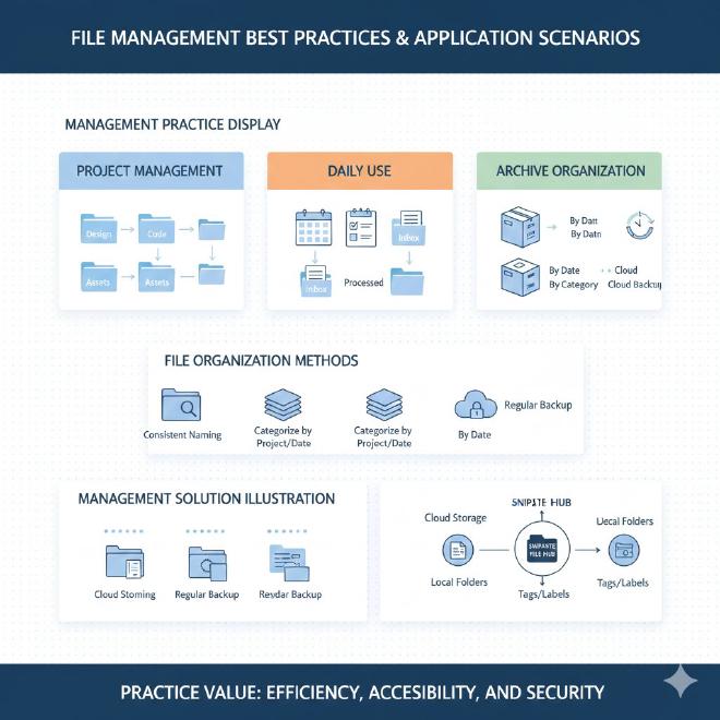文件管理最佳实践与应用场景